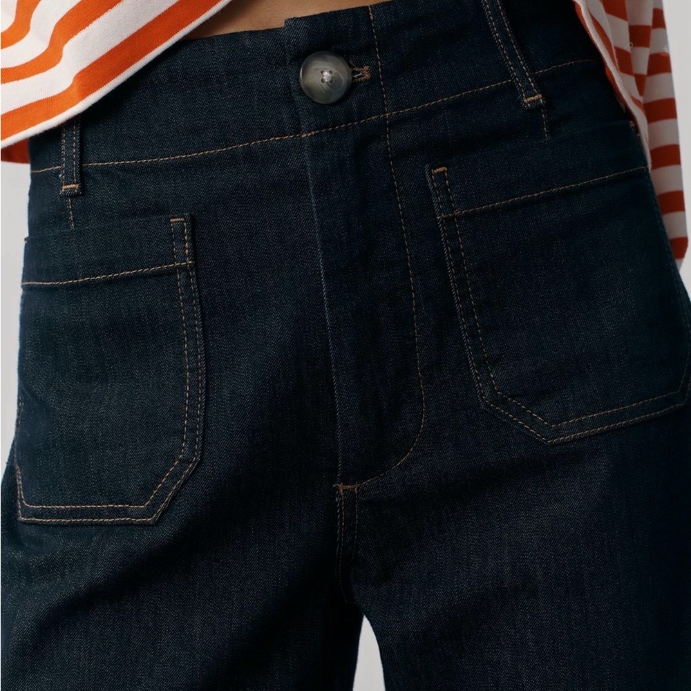 Maeve by Anthropologie Collette Midnight Blue Jeans